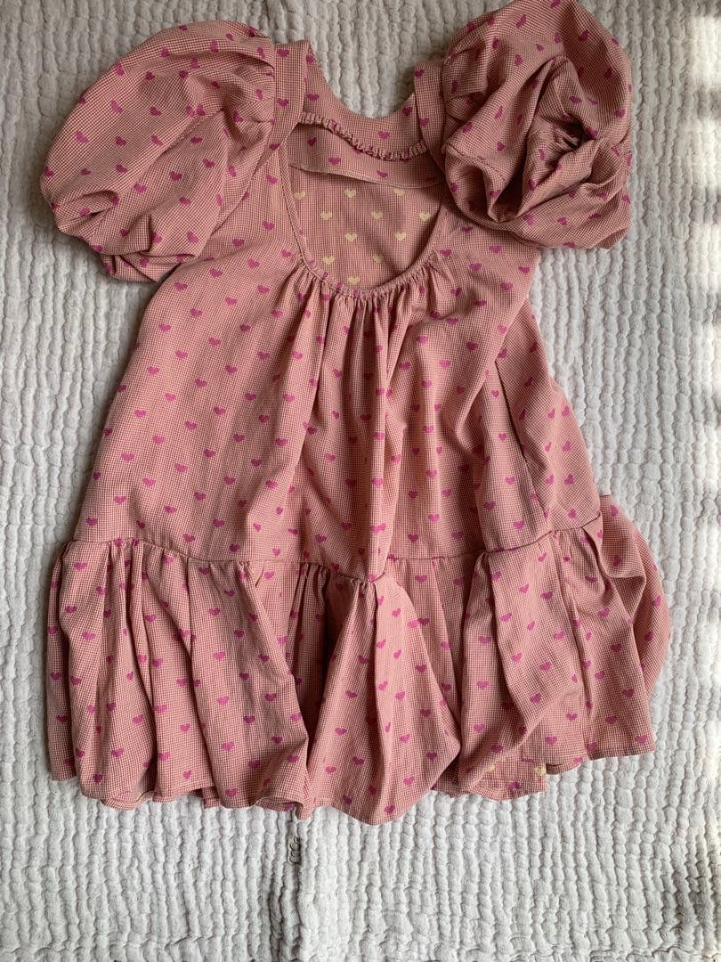 ワンピース Uhr Mom dress pink 5-6Y