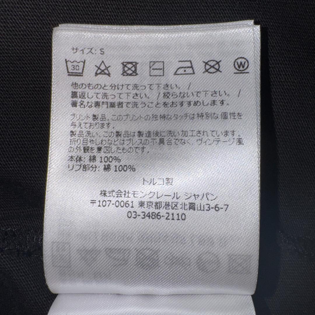 【高級モデル☆ラバーロゴ☆アームデザイン】モンクレール ロンT 長袖 入手困難