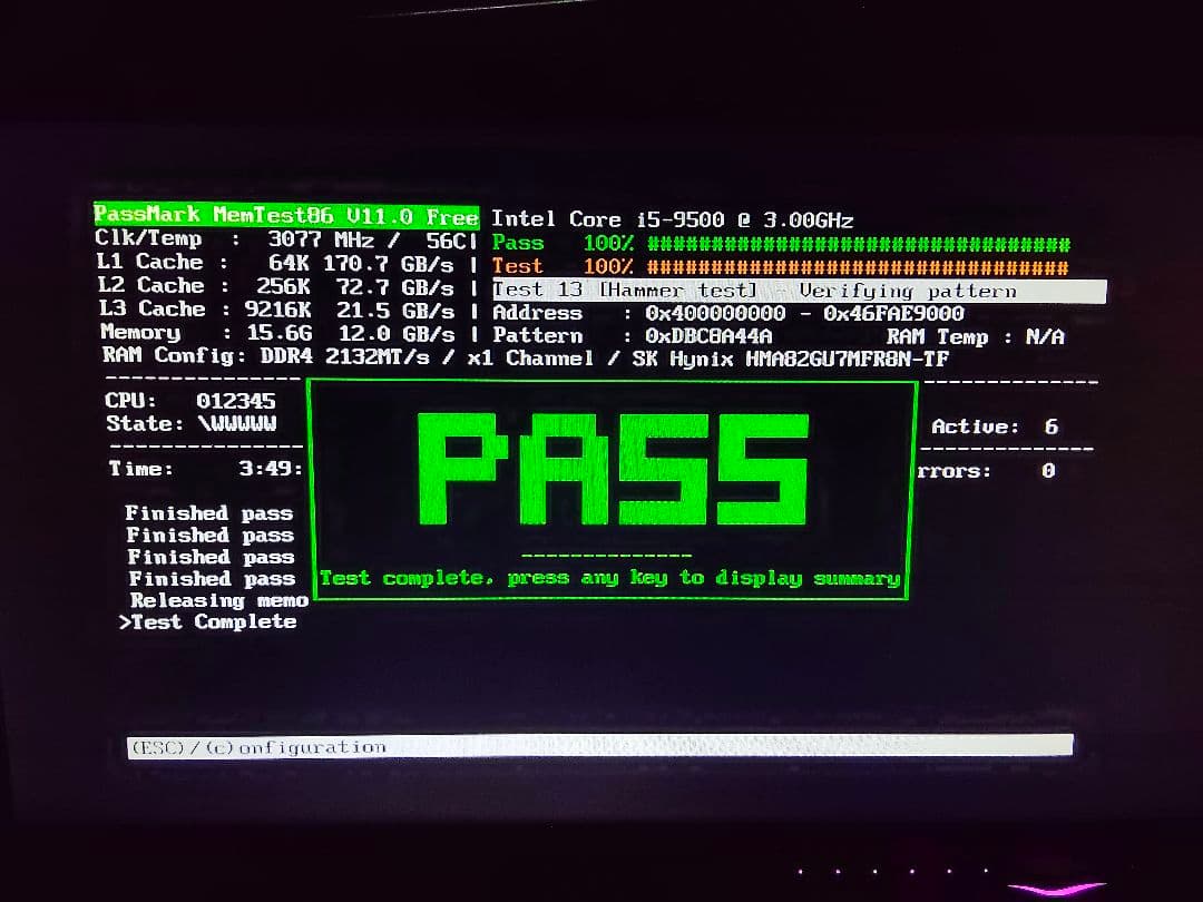 PC4-2133P 16GB ECC ワークステーション用メモリ ＃175