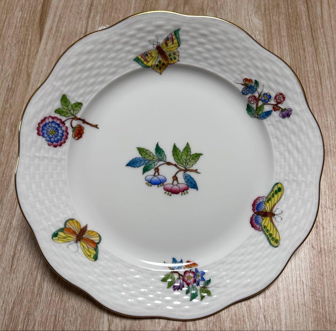 ヘレンド HEREND ヴィクトリア プレート 2枚セット！