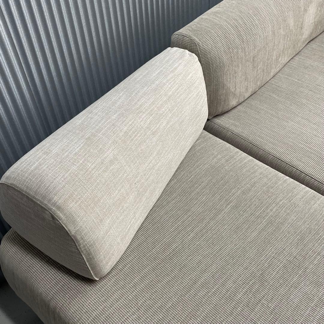 【ACTUS】アクタス　アームソファ　フラットソファ　OWN-S ベージュ　美品