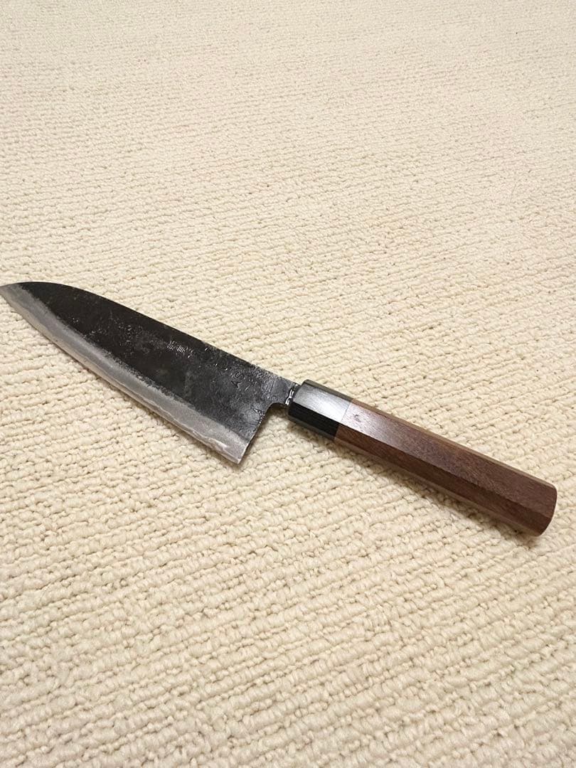 大幅値下げ《希少未使用》手打ち鍛造　備中刀工　武田松水 包丁　新見松水　武田刃物