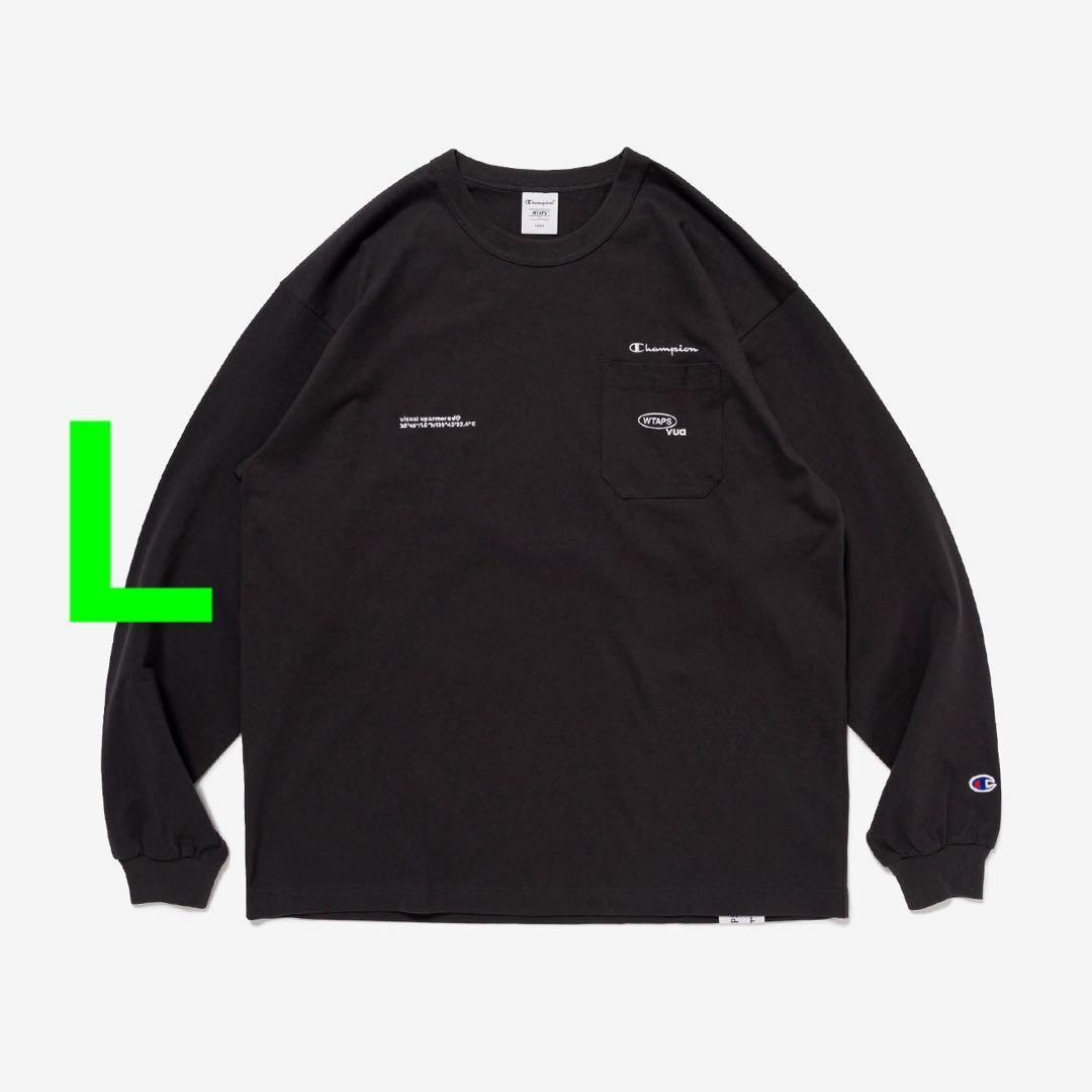 wtaps ACADEMY LS CHAMPION ロンT BLACK L