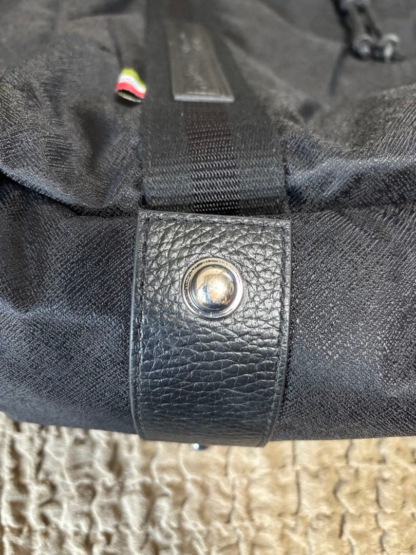 【Orobianco】オロビアンコトートバッグ 黒 大容量 美品