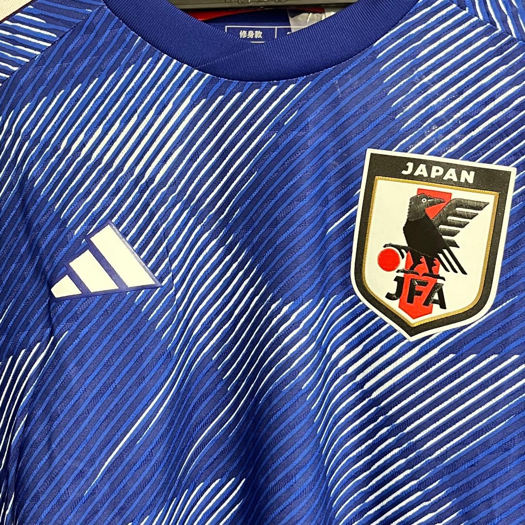 【新品】adidas 日本代表 オーセンティック ユニフォーム 長袖 Mサイズ