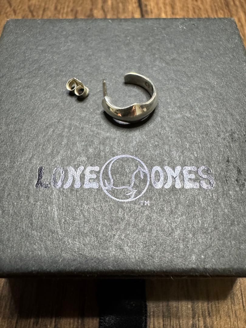 ロンワンズ LONE ONES　シルクフープ ピアス　レナードカムホート　S