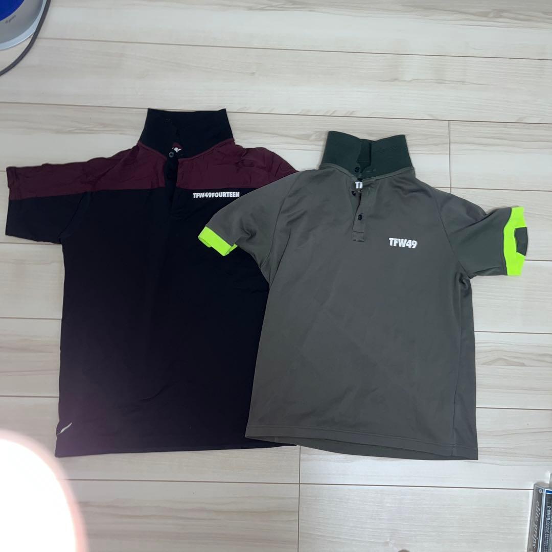 TFW49 半袖ポロ 2枚セット M フォーティーン