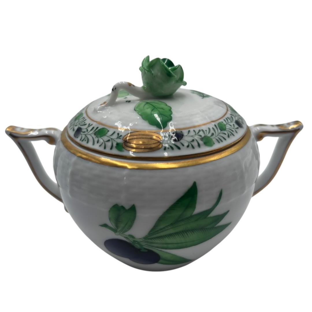 【未使用品】ヘレンド(HEREND)シュガーポット