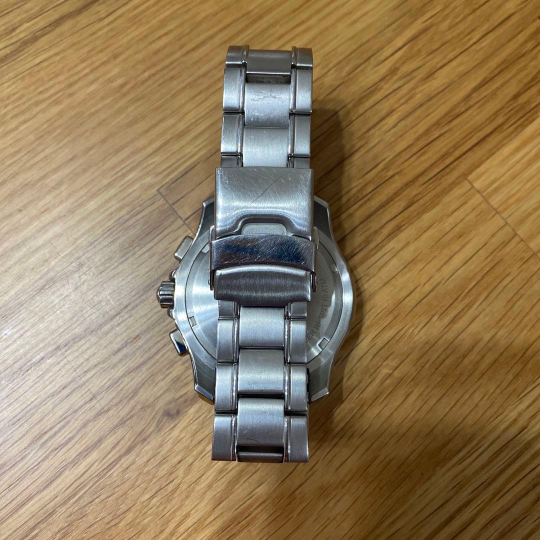  クロノグラフ時計 ステンレススチール