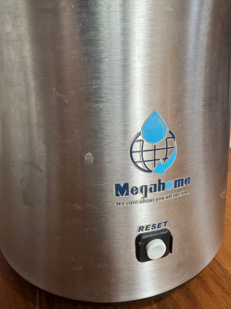 蒸留水器 メガホーム社製ステンレスボディ