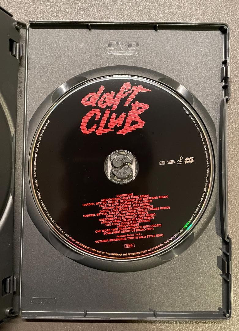 DAFT PUNK 松本零士 INTERSTELLA5555 限定DVD CD