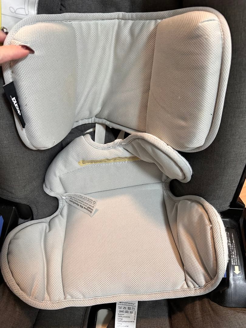 doona グレー ベビーカー　レインカバー、ホイールカバー付き