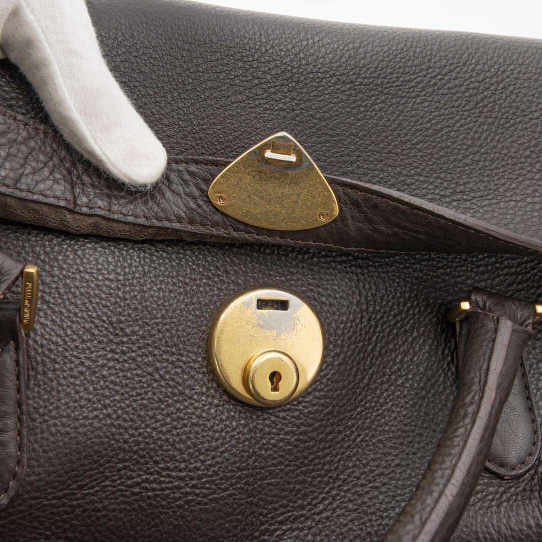 Z982【ペッレモルビダ】イングランドクルーズ　トートバッグ　ビジネスバッグ