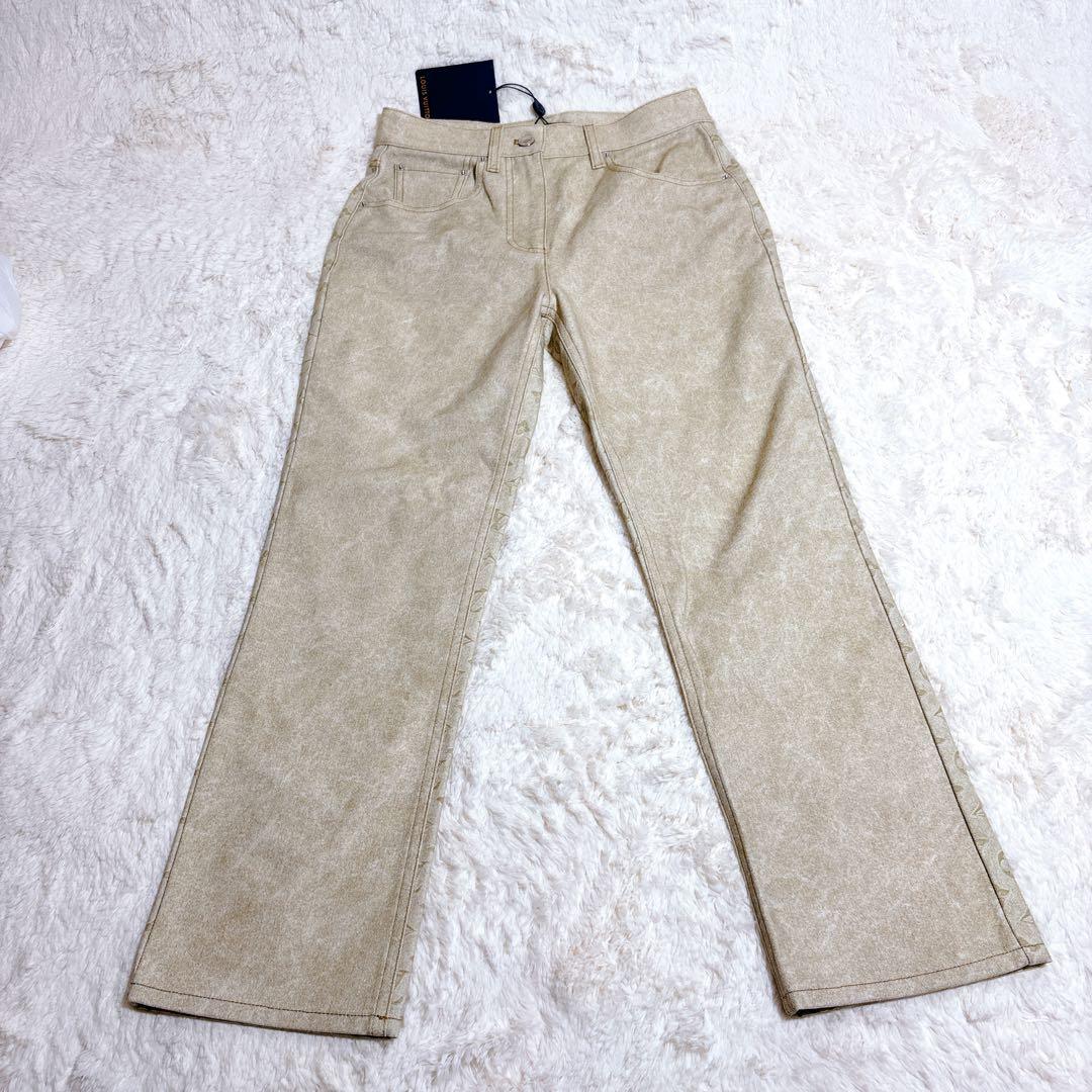 【2025年モデル】ルイヴィトン デニム size 36モノグラム柄　アイボリー