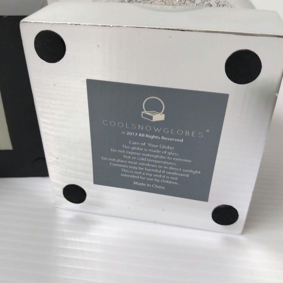 CoolGlobes スノードーム クールスノーグローブ ホワイト