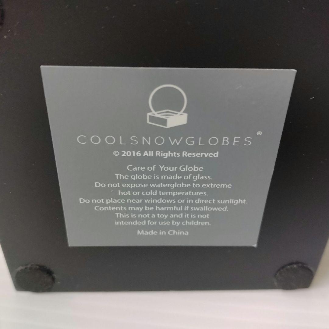 CoolGlobes スノードーム クールスノーグローブ ホワイト