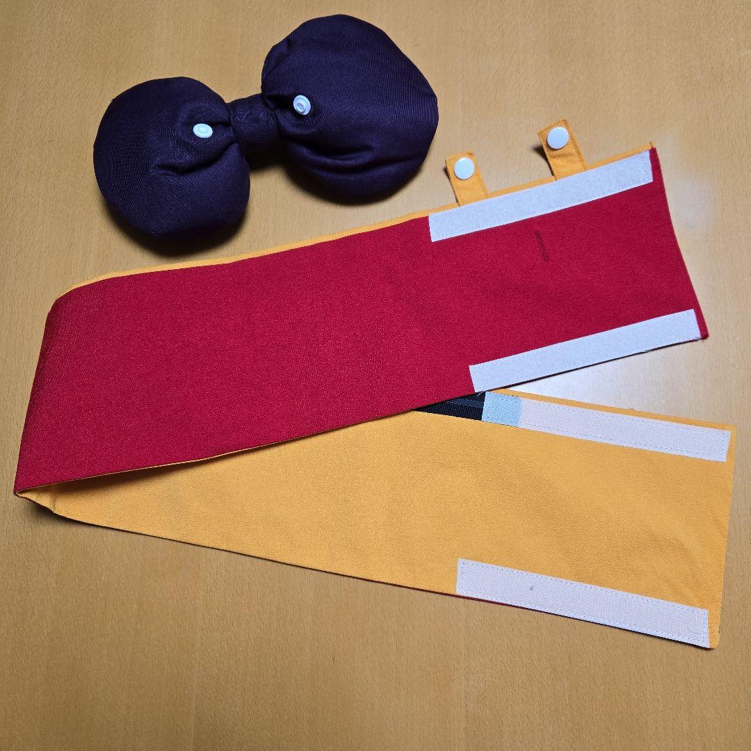 美品　キャサリンコテージ　袴セット　160　紺和柄　紫袴　花柄　卒服