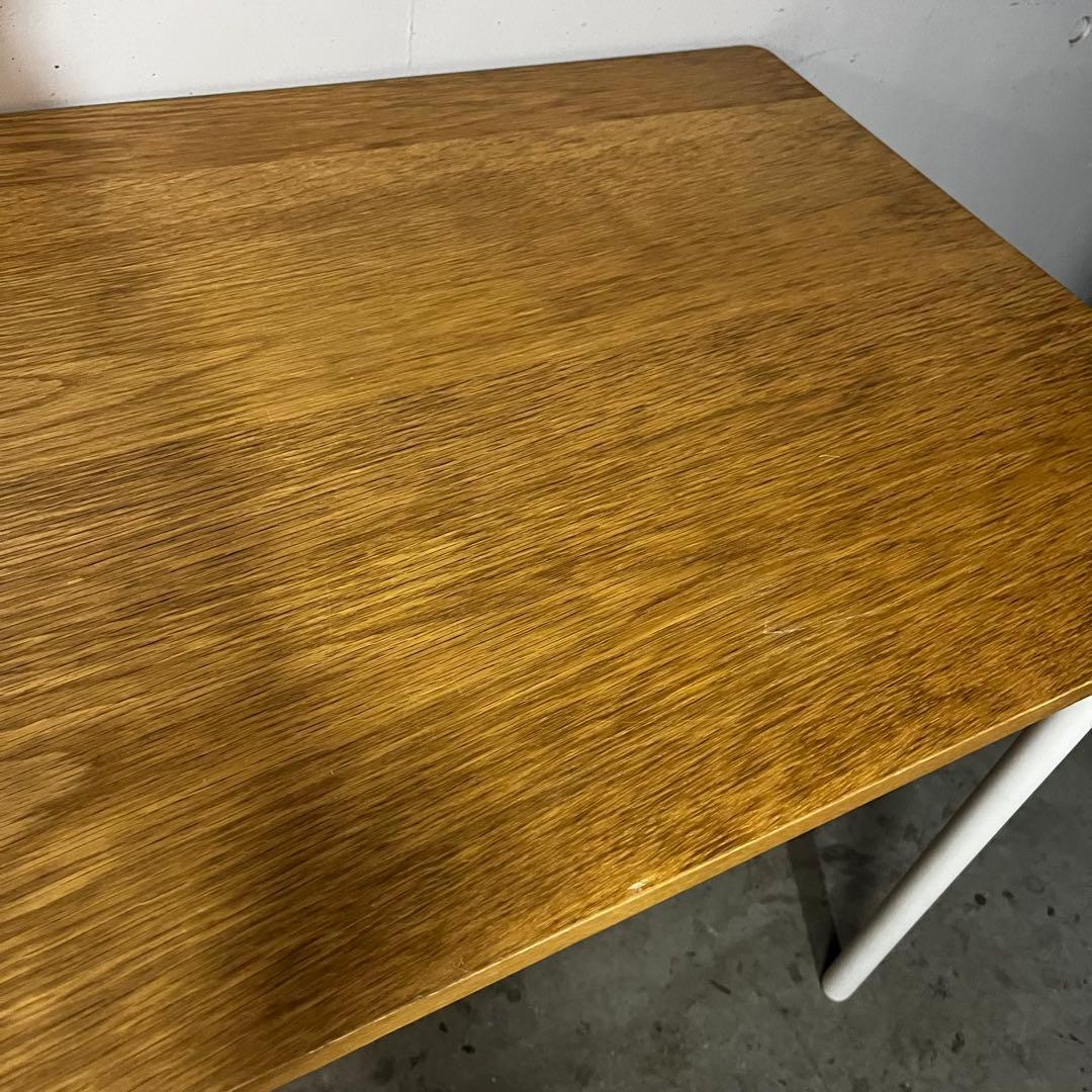 ku★無印 システムデスク・オーク材天板・幅１２０ｃｍ