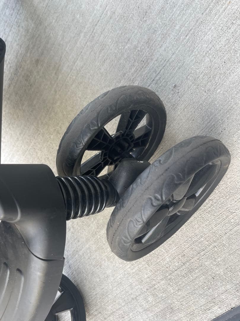 【美品】二人乗りベビーカー カトージ 二人でゴーDX オニキス ブラック