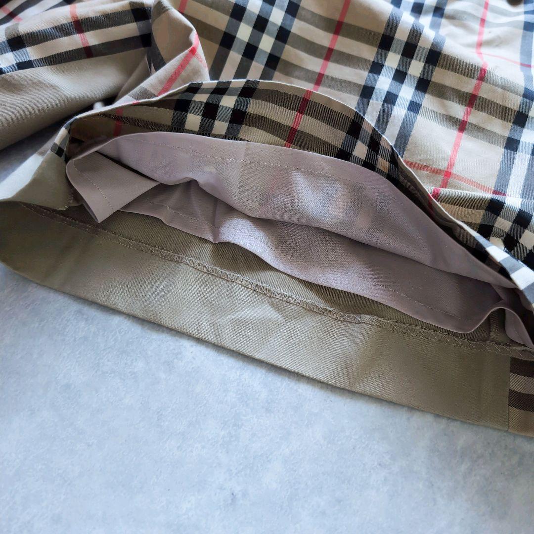 BURBERRY ラップ付きキュロット ノバチェック Mサイズ