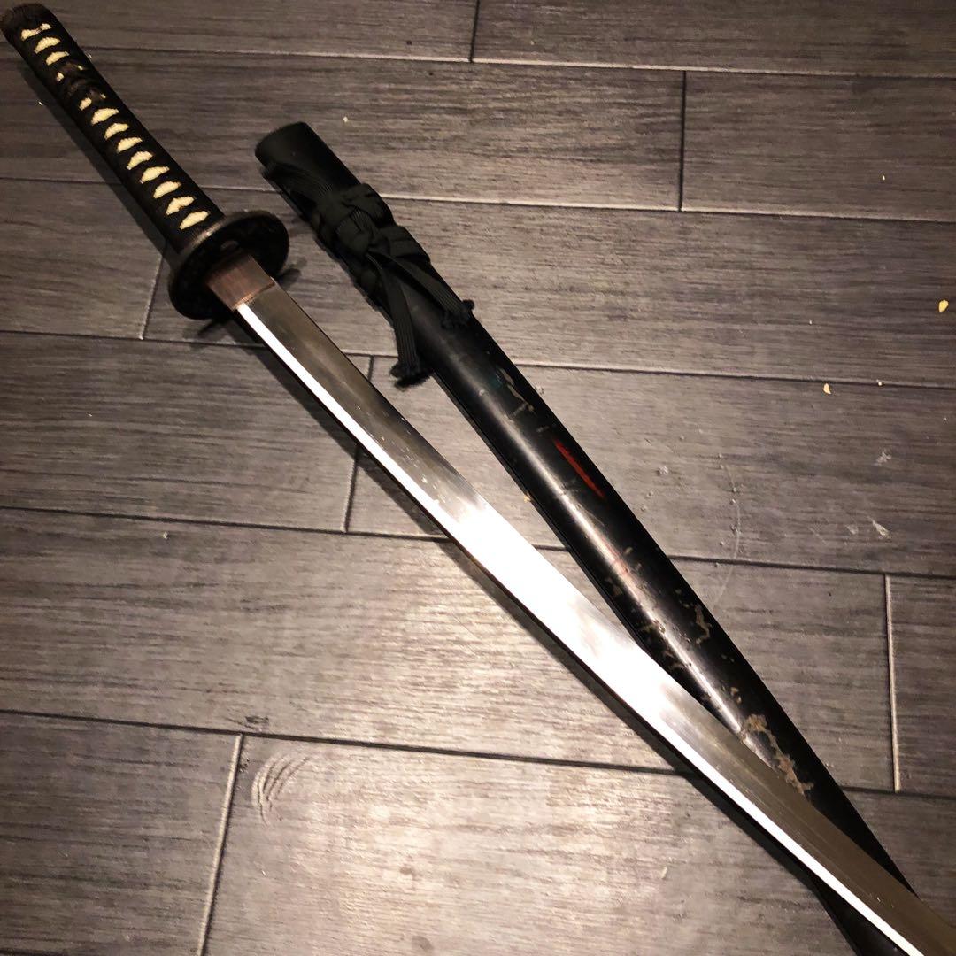 高級模造刀　土佐刀剣　本研波刃　亜鉛合金