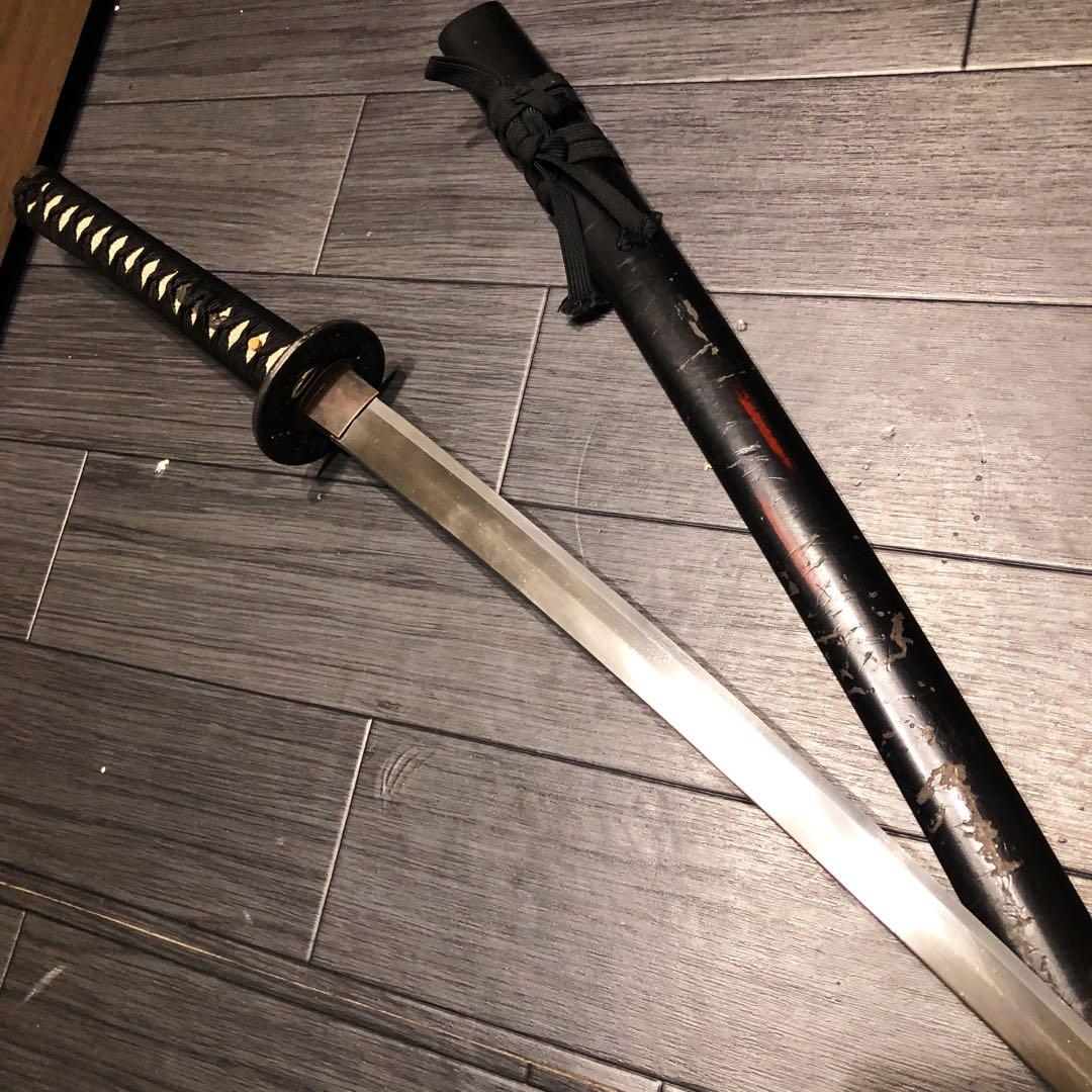 高級模造刀　土佐刀剣　本研波刃　亜鉛合金