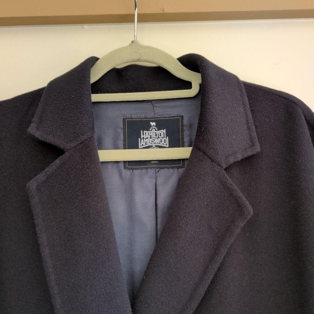 SLOBE IENA HAMILTON ダブルフェイスウールチェスターコート