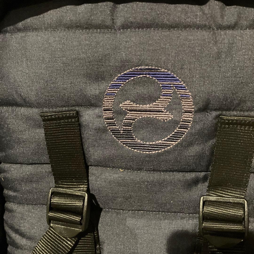 Cybex EASY S ネイビー ベビーカー 折りたたみ式　レインカバー付