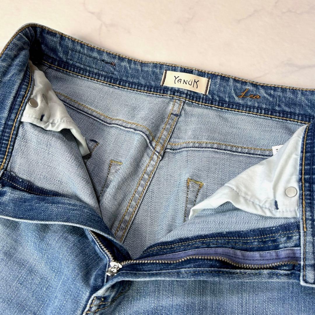 美品 ヤヌーク ボーイズストレート\"LEA\" / MSX 25サイズ レア