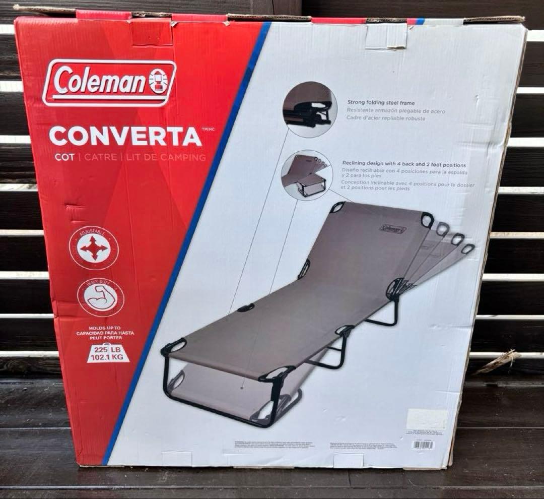 Coleman Converta Cot アウトドアベンチ