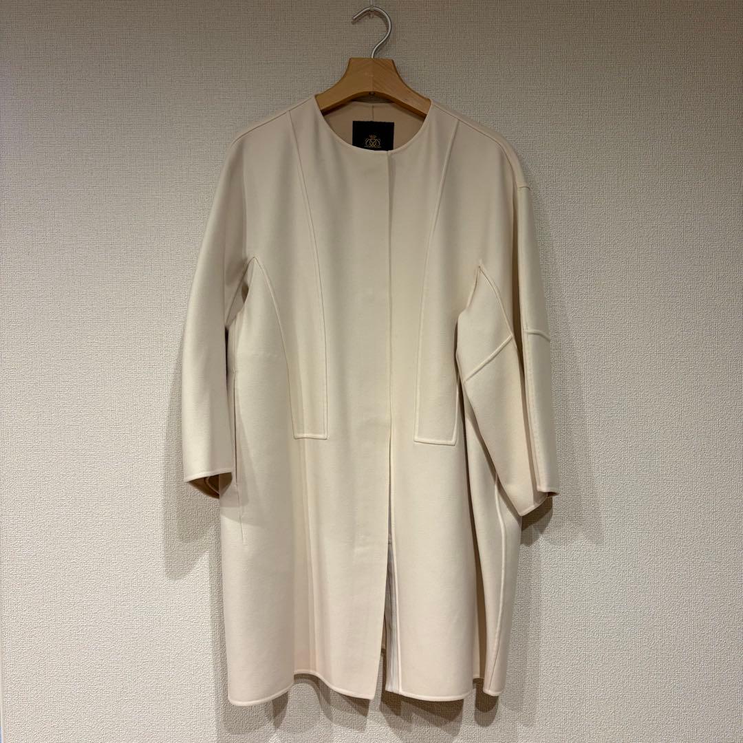 Drawer ウールコート 36 アイボリー