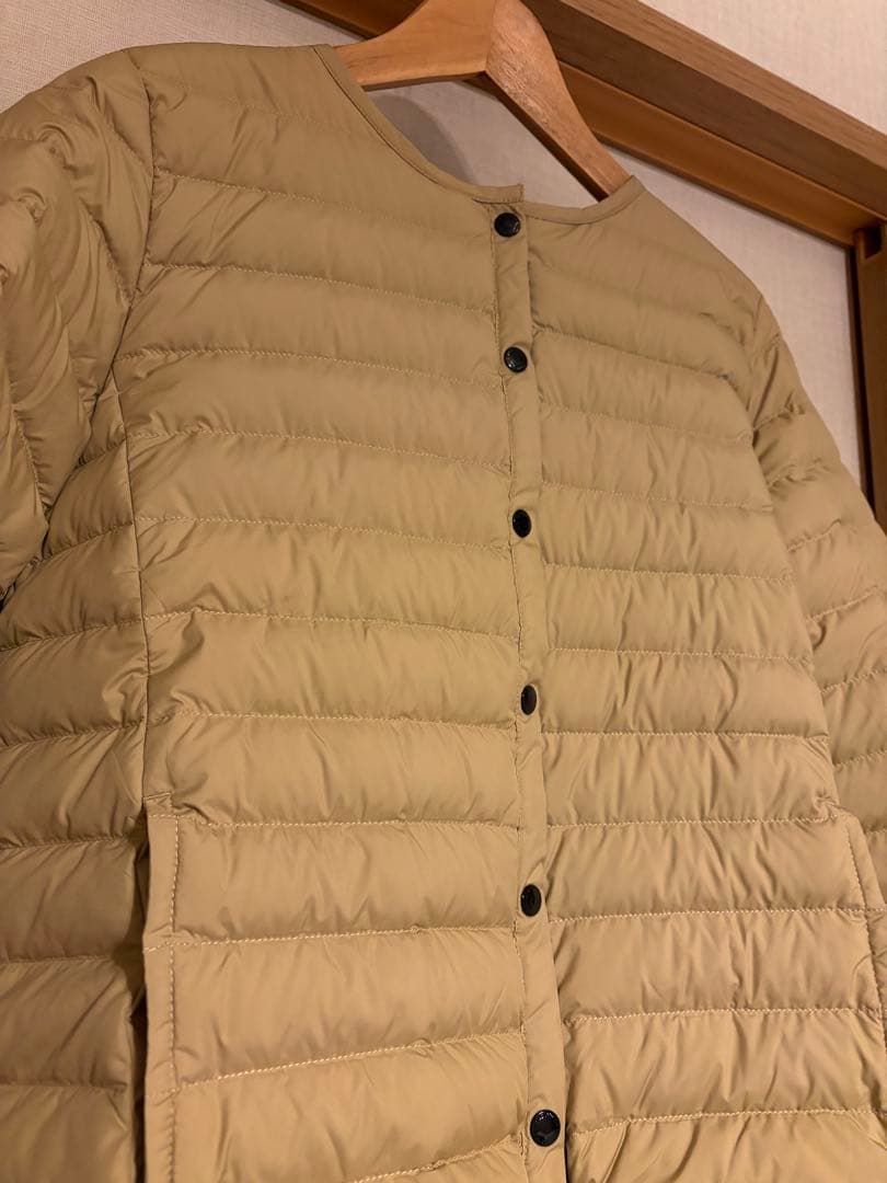 トラディショナルウェザーウェア ベージュダウンジャケット 34
