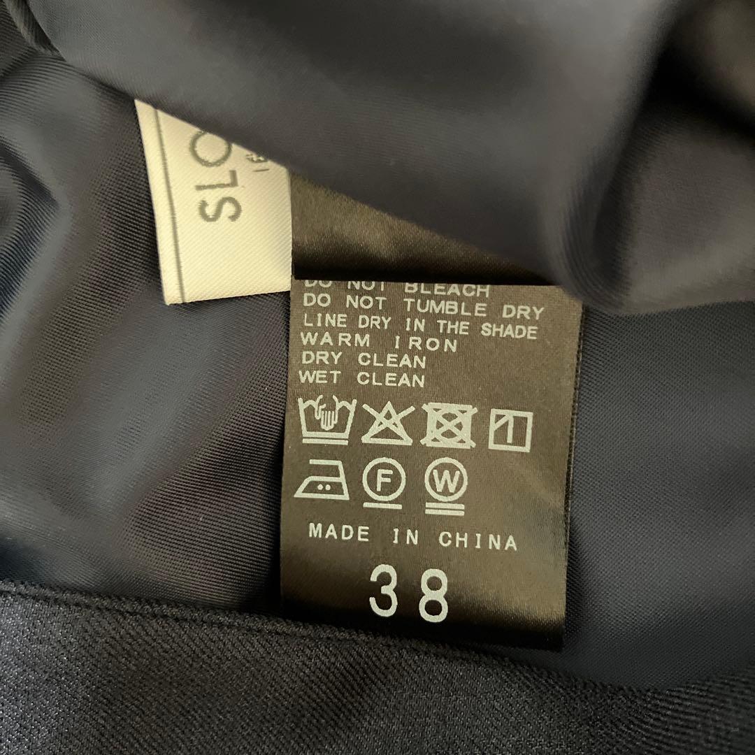 SLOBE IENA パンツスーツ　ネイビー　38