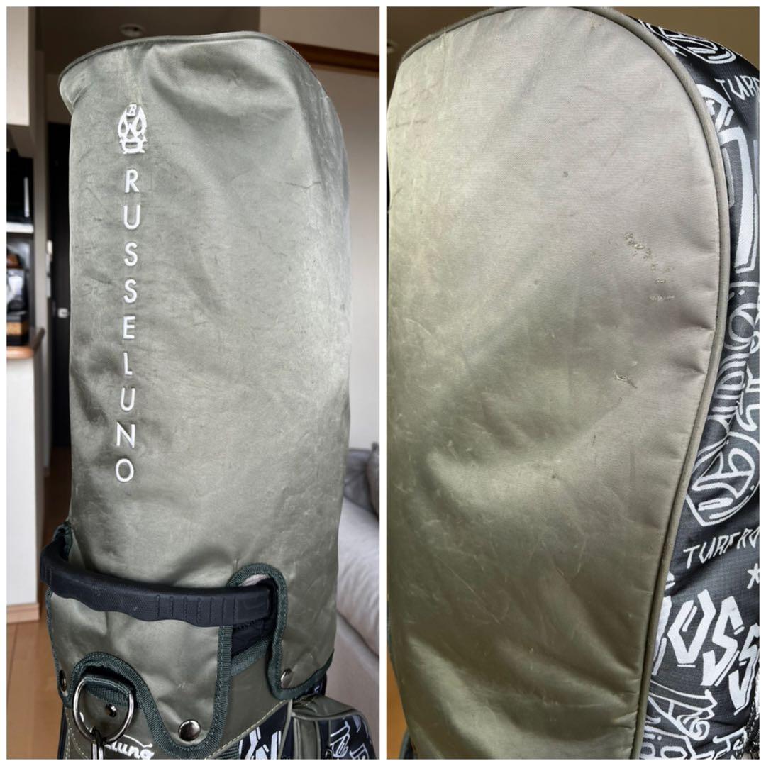 専用　限定品　良品ラッセルノRusseluno スタンド型キャディバッグ　バック