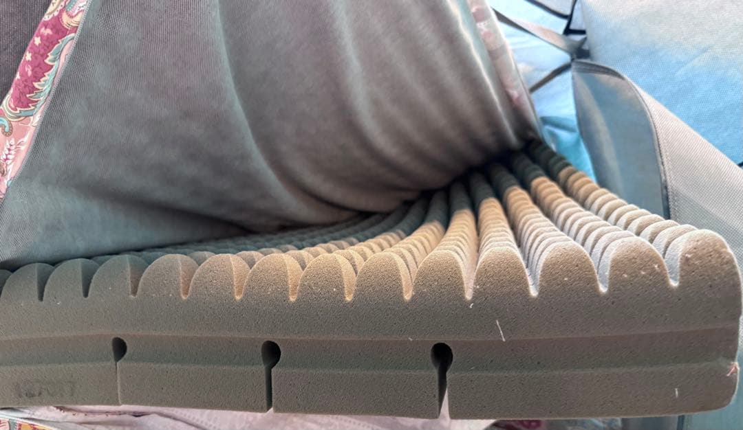 東京西川 カーボα レギュラー 100N 整圧 敷きふとん ダブル 寝具 美品