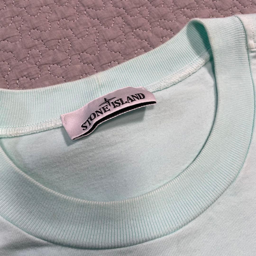 ストーンアイランド　長袖Tシャツ　ロンT ブルー系　771563750 XXL