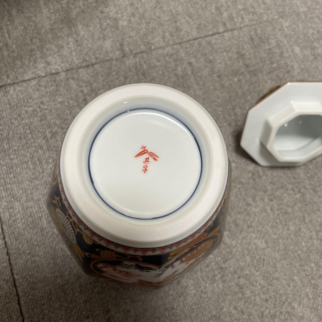 古伊万里　沈香壺　新品未使用品　琳派