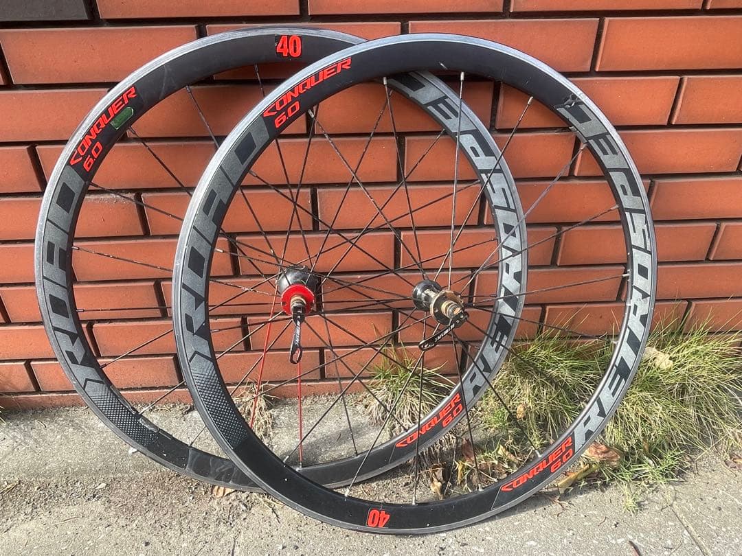 RETROSPEC CONQUER 6.0 40mm アルミホイール前後セット
