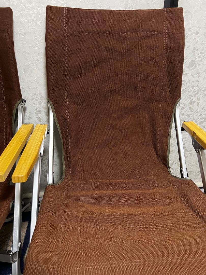 ２個　スノーピーク　ローチェアー30 ブラウン