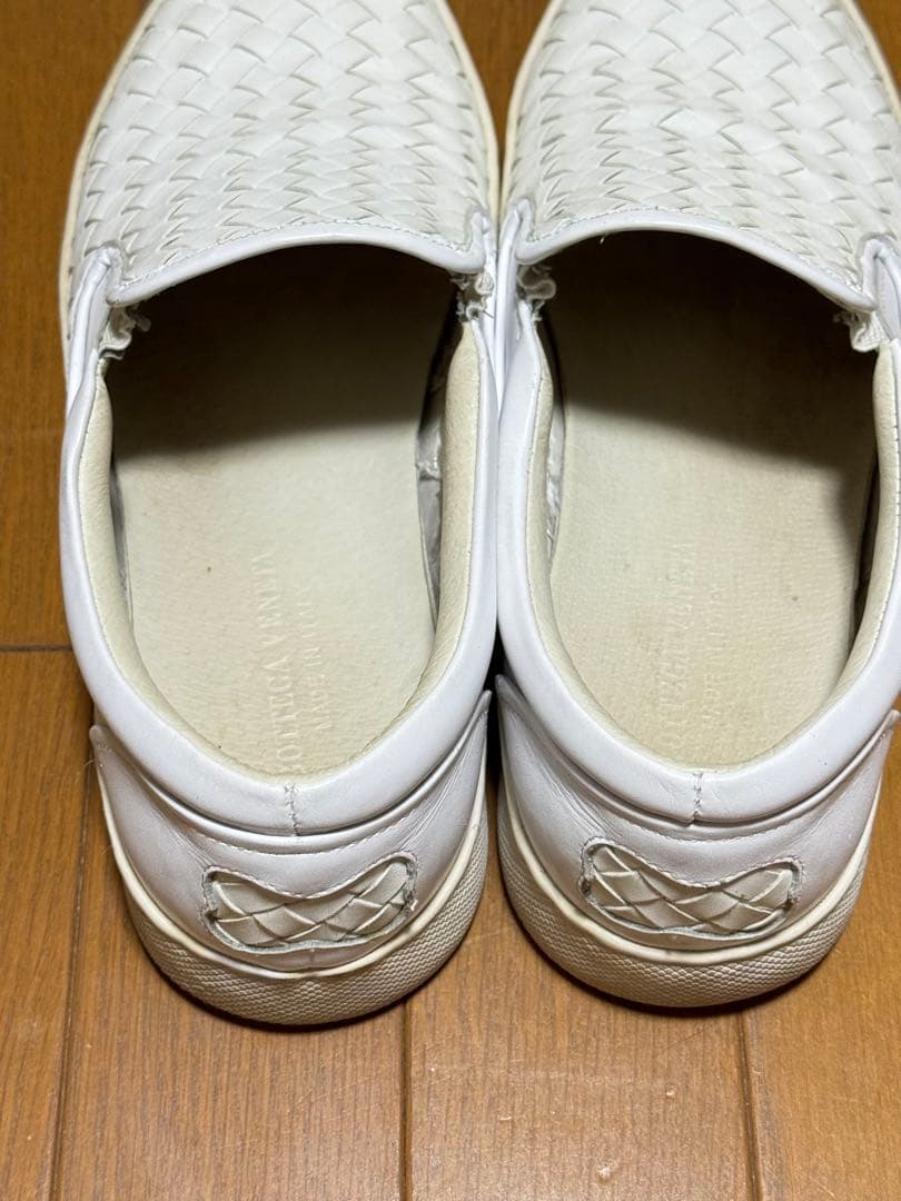 Bottega Veneta ホワイト スリッポン