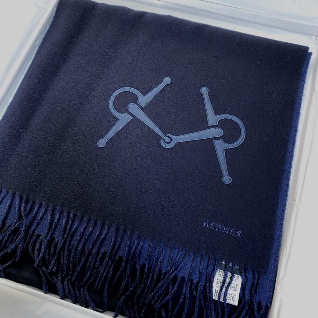 新品未使用♪ HERMÈS エルメス カシミヤ マフラー