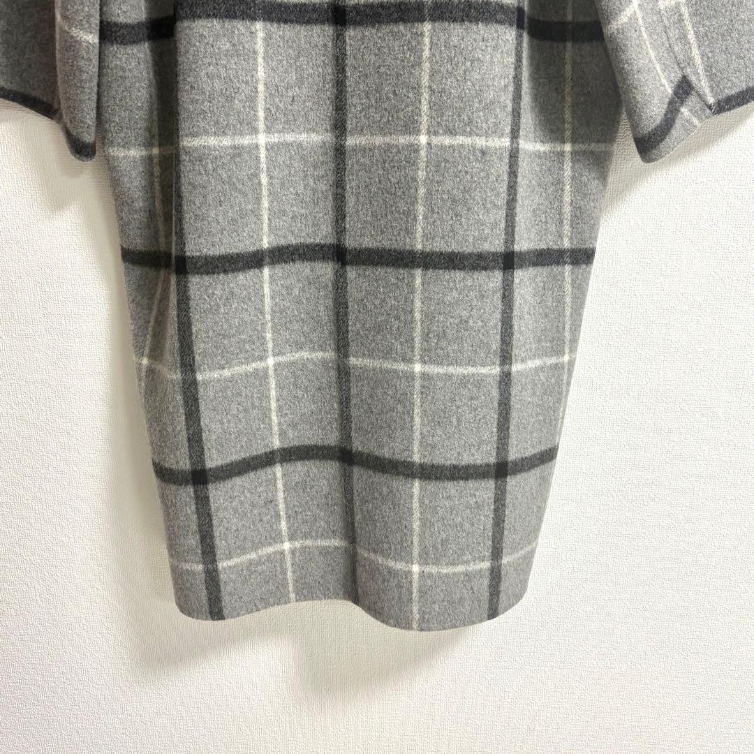 ケ*ン様 YONFA 　ヨンファ✨ウールリバーコート　フーテッドリバーコート　チ