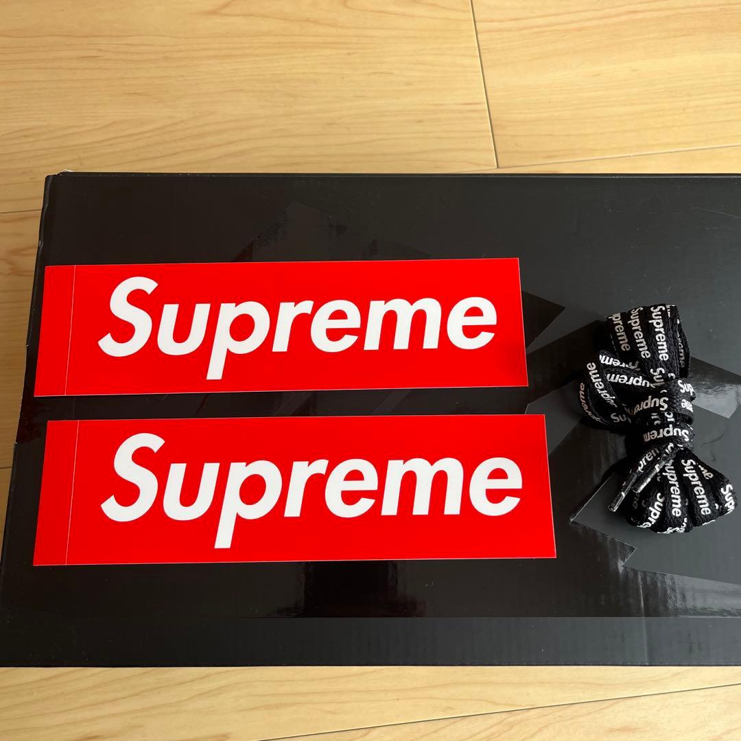 靴 Supreme Nike Air Force 1 Low Black 26.0