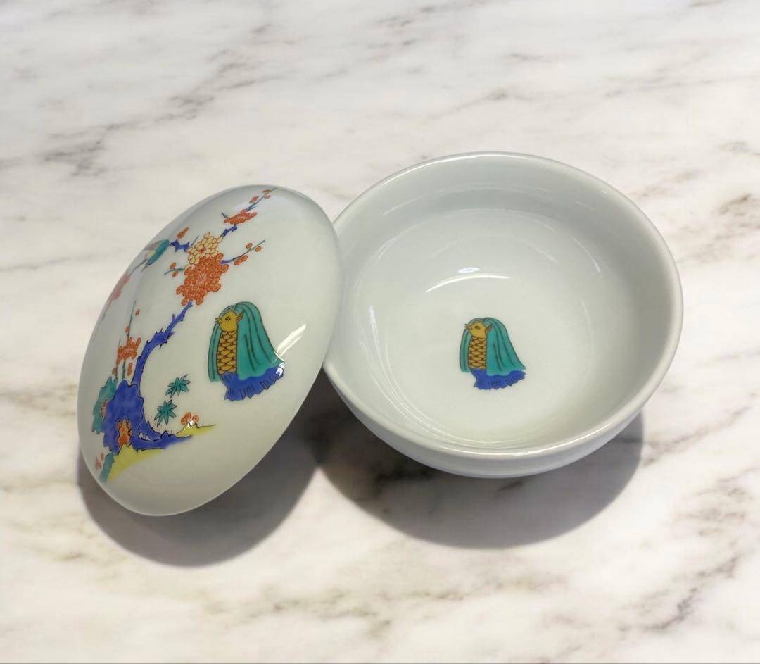 steinさま専用 アマビエのボンボニエール　小物入れ　有田其泉窯　皇室御用達