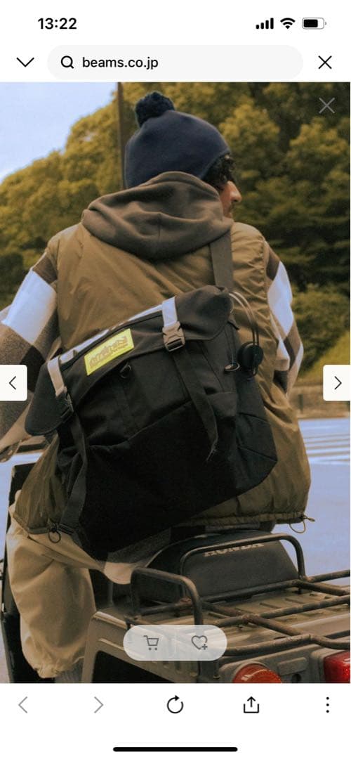 BEAMS 別注　Manhattan Portage