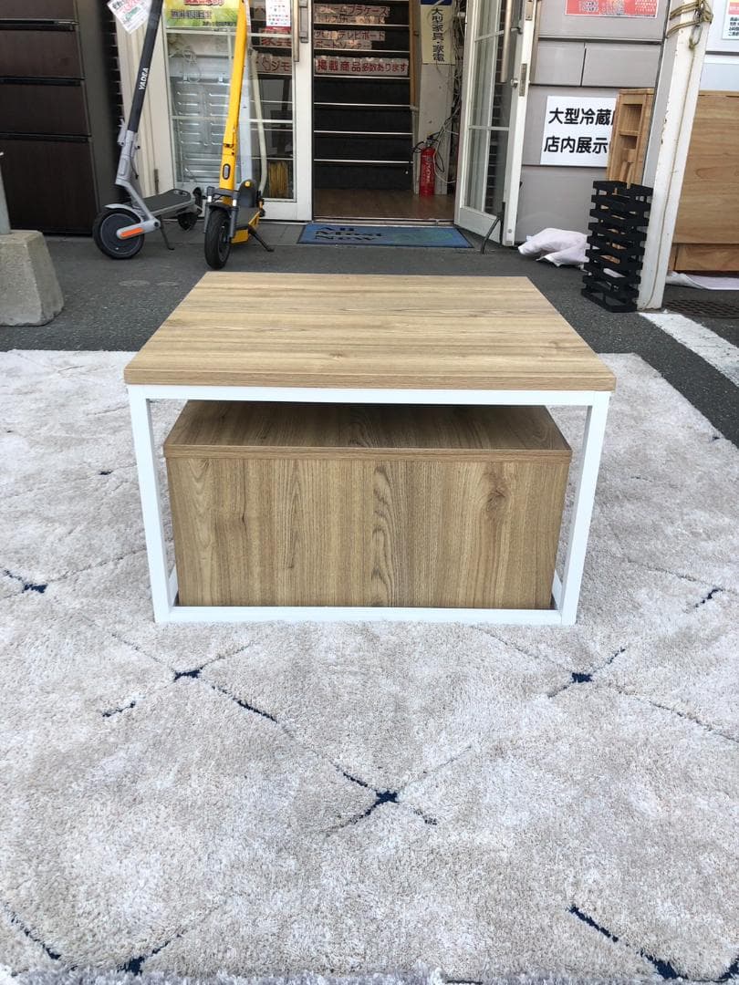 【店頭保管】【福岡市限定】【展示品・未使用品】ネストテーブル ローテーブル