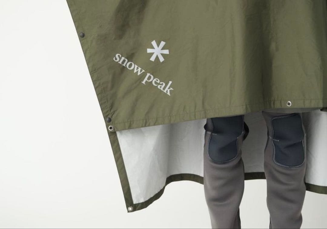 スノーピーク Tarp Poncho ブラック