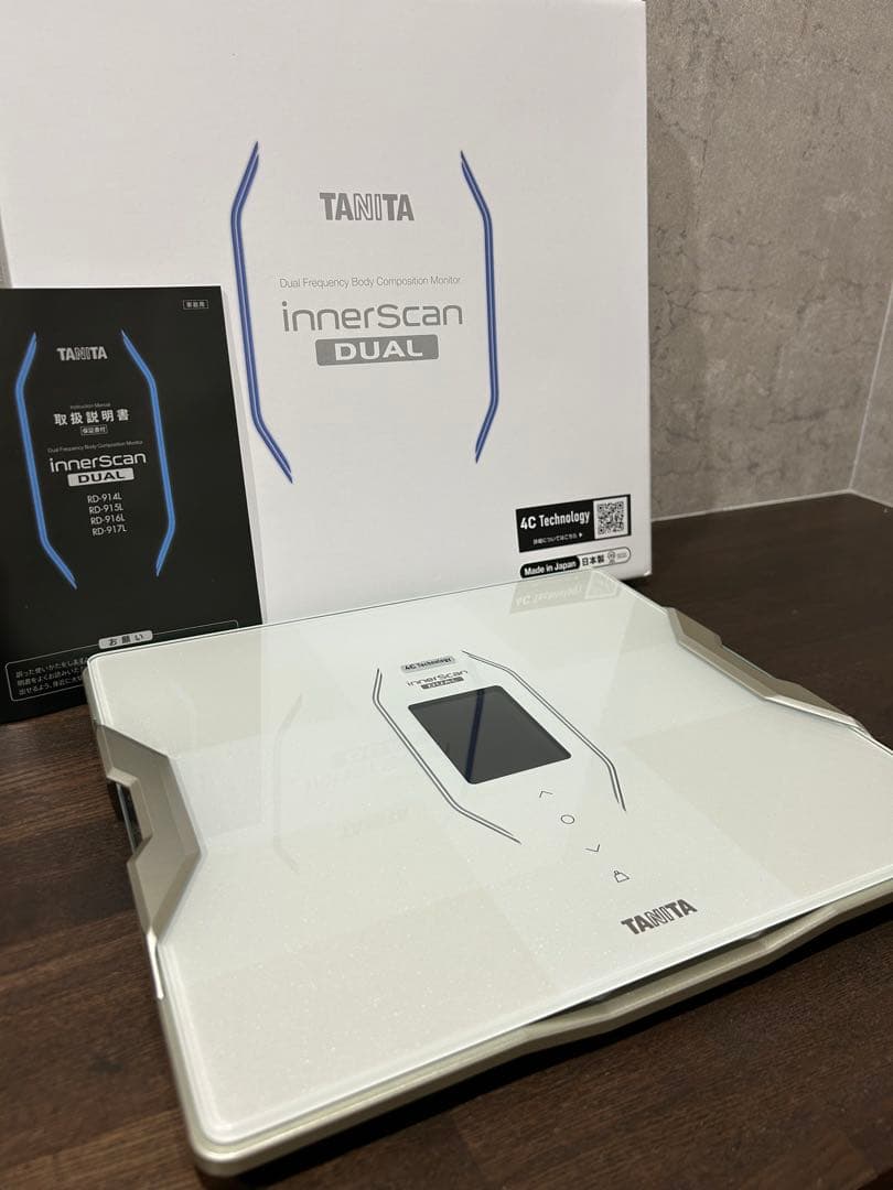 タニタ体組成計innerscanDUAL RD-917L