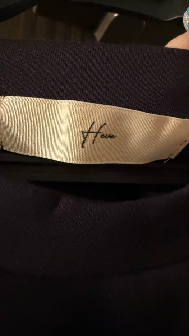 トップス heve Cloudy Tops black