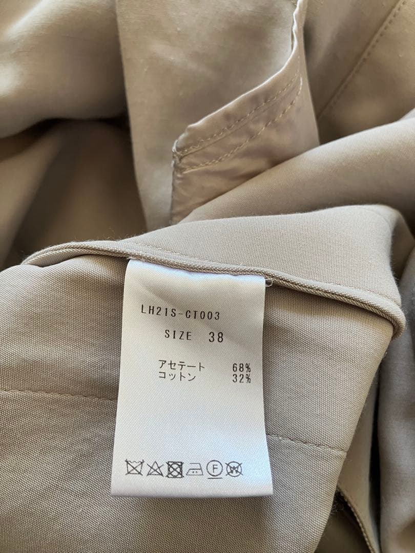 LOHEN ローヘン　サイドグログランレイヤードコート　スプリングコート